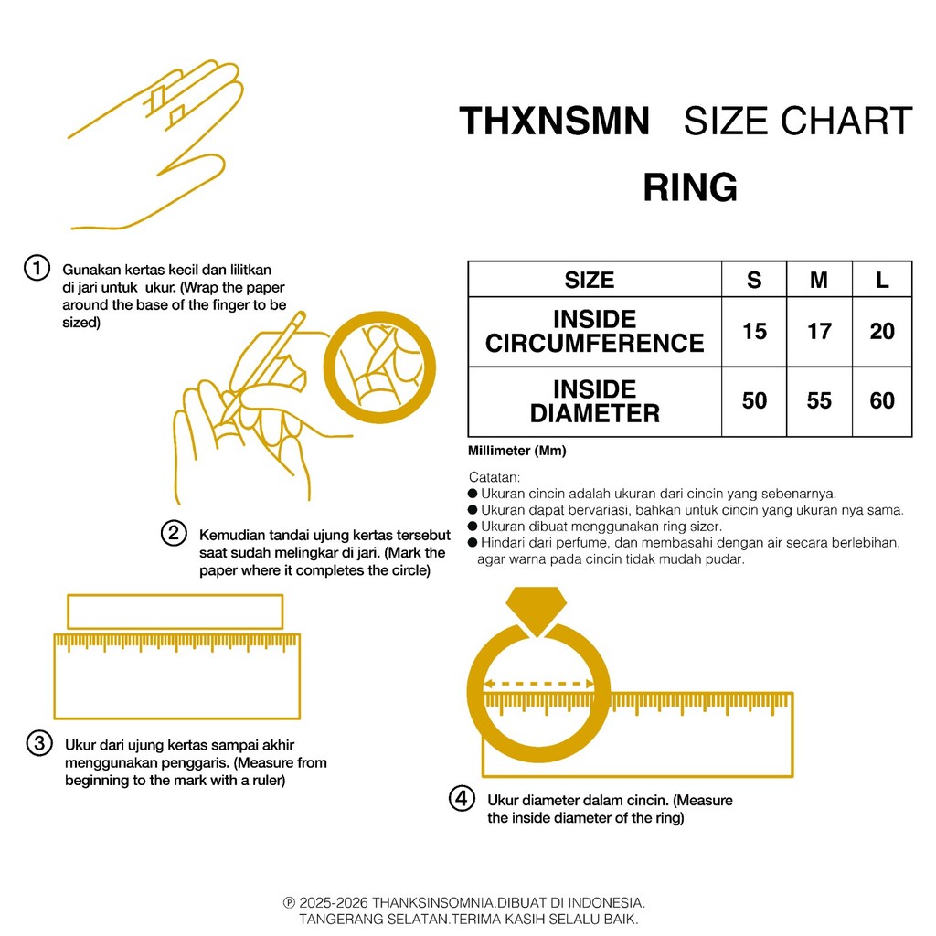 Ring Britte Silver Thanksinsomnia