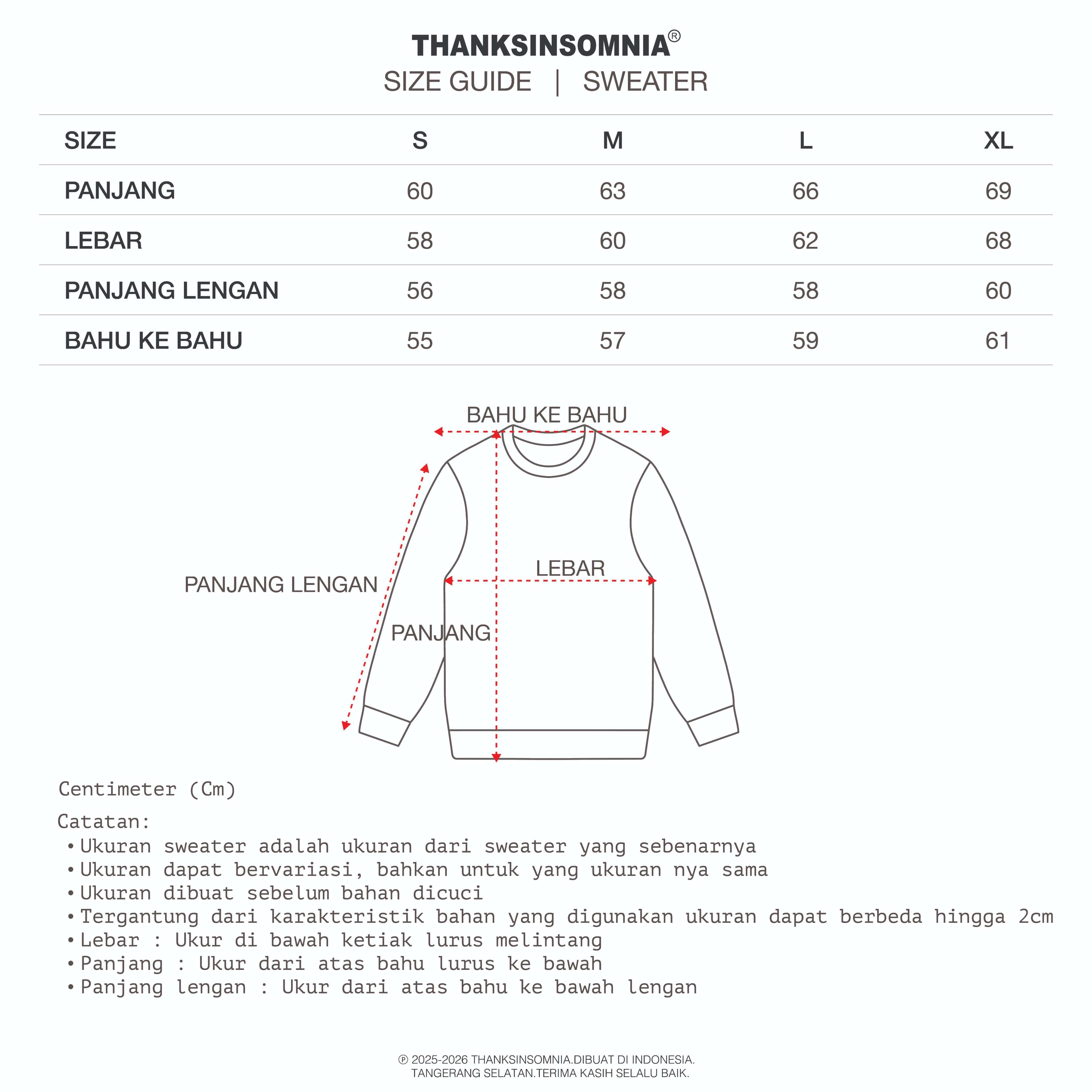 Sweater Keabrielle Broken White Thanksinsomnia