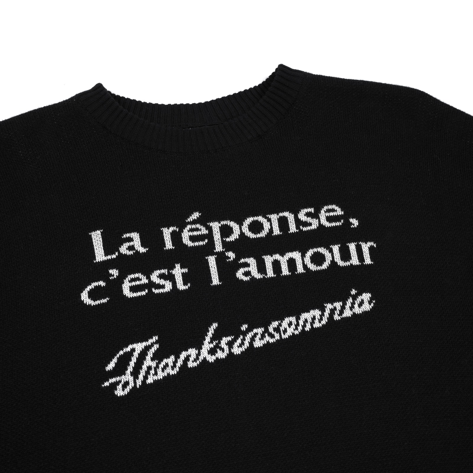 Sweater Sady Black Thanksinsomnia