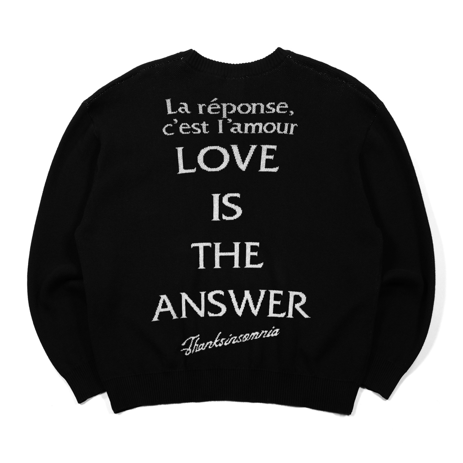 Sweater Sady Black Thanksinsomnia