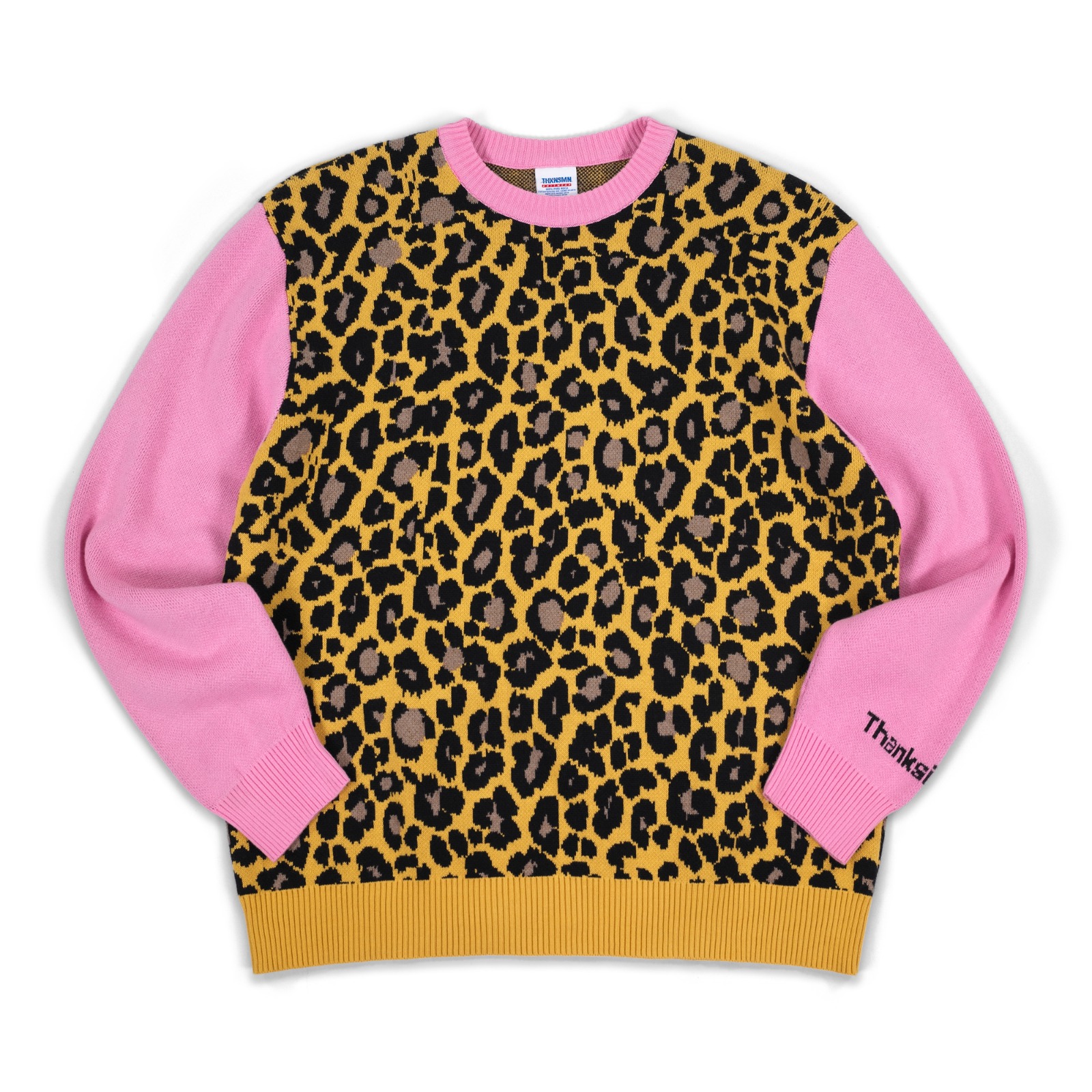 Sweater Selyna Leopard Pink Thanksinsomnia