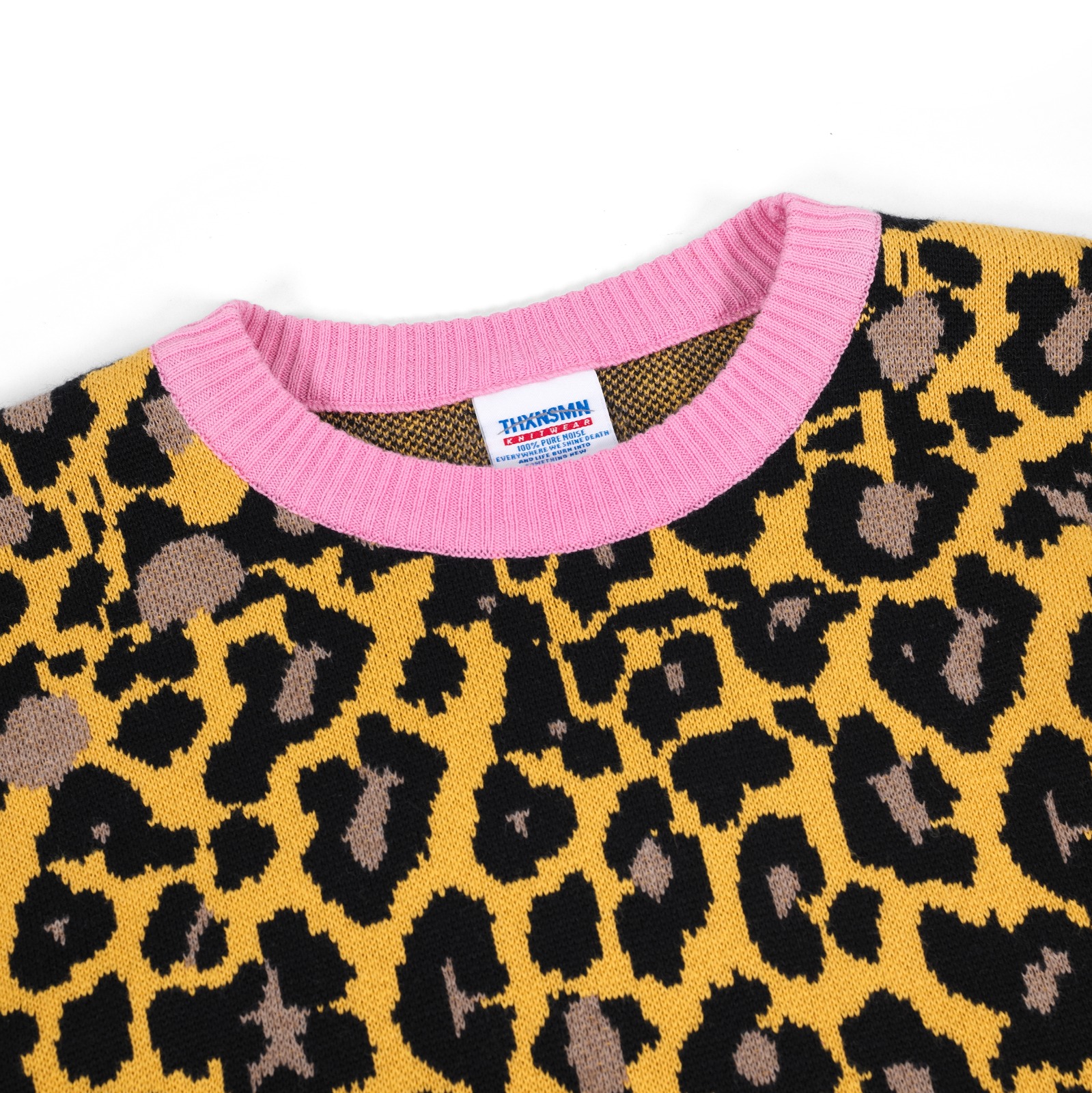 Sweater Selyna Leopard Pink Thanksinsomnia