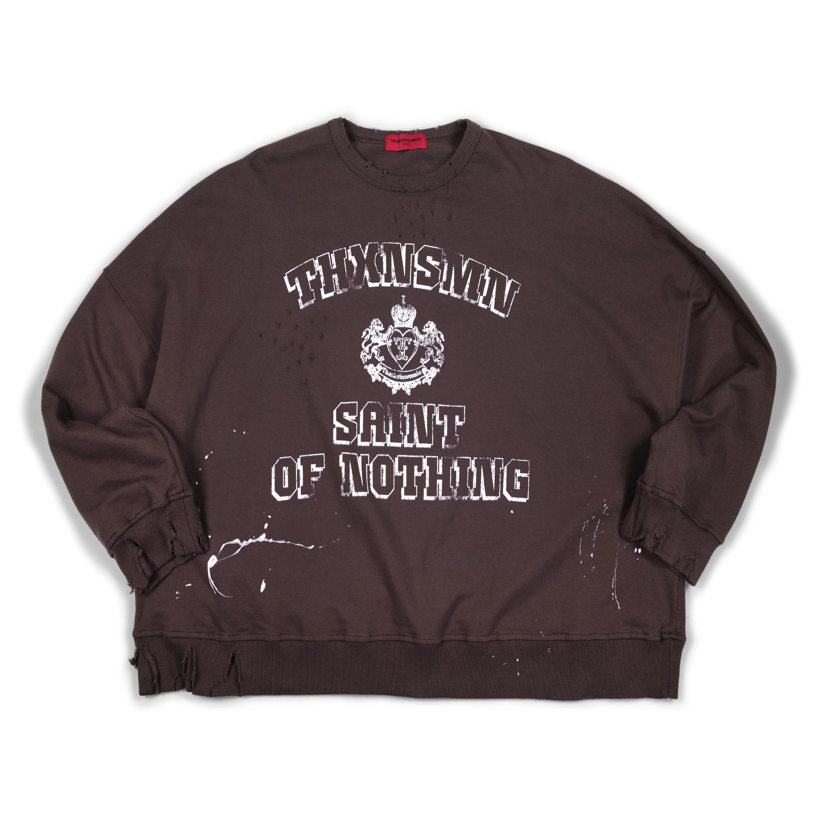 Sweatshirt Octaline Dark Brown Thanksinsomnia