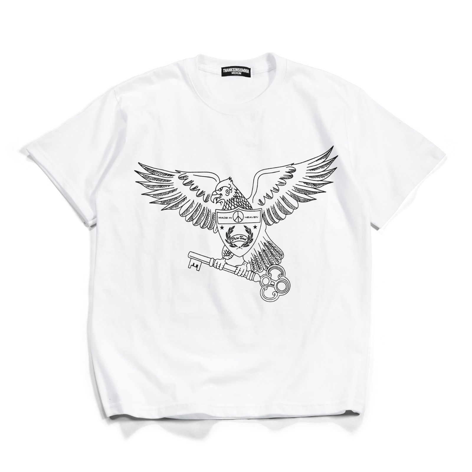 Tshirt Dazya White Thanksinsomnia