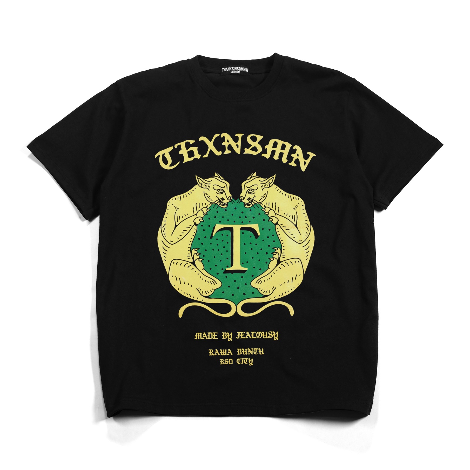 Tshirt Dwine Black Thanksinsomnia