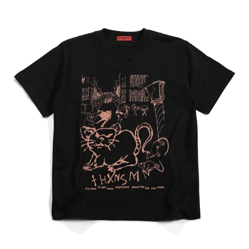 Image of Tshirt Eyre Black Thanksinsomnia