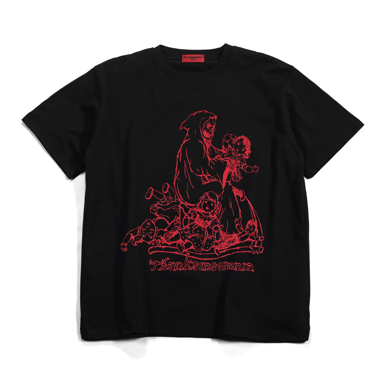 Tshirt Firenne Black Thanksinsomnia