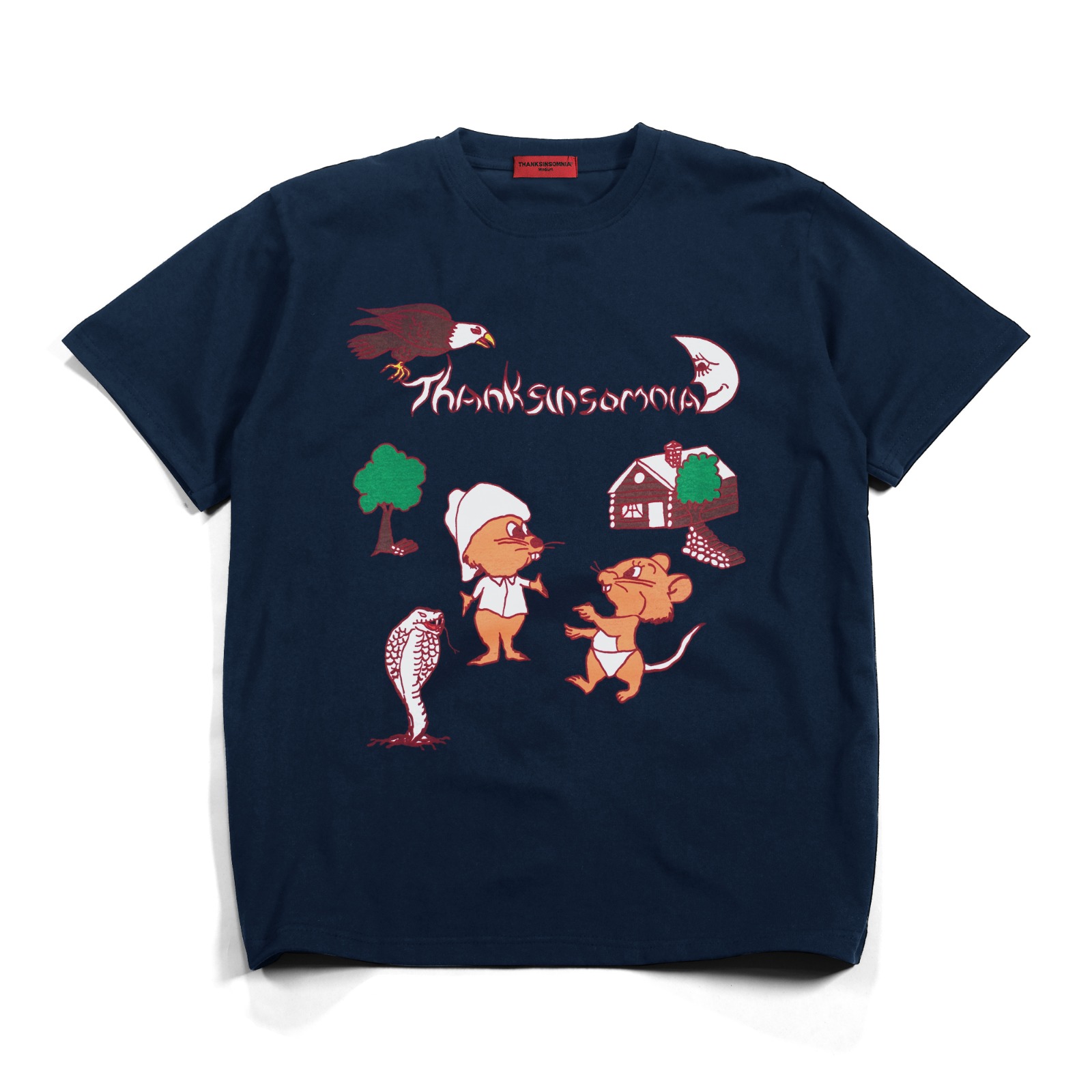 Tshirt Fresca Navy Thanksinsomnia