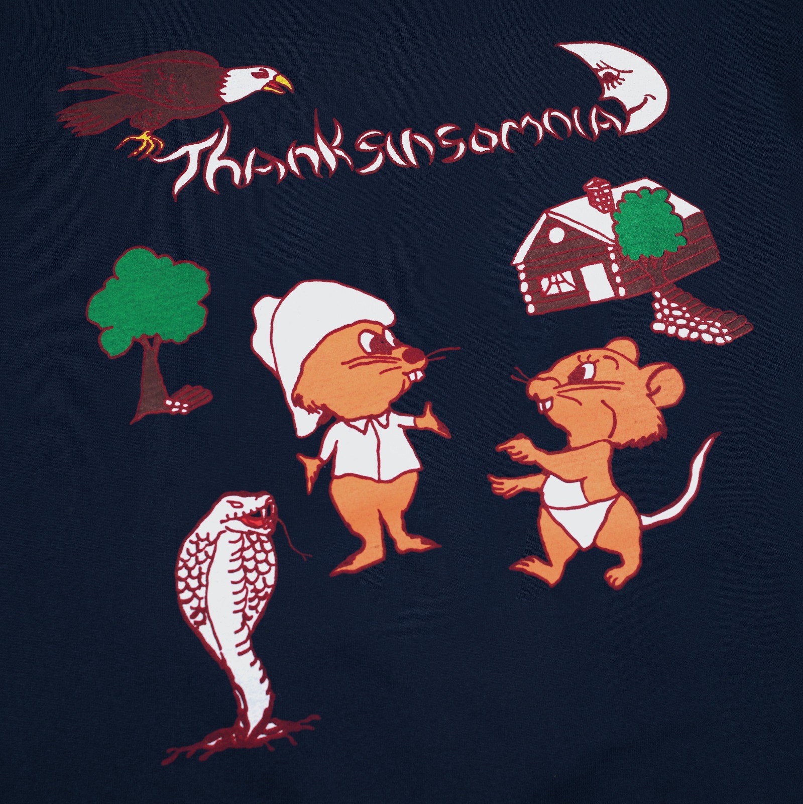 Tshirt Fresca Navy Thanksinsomnia