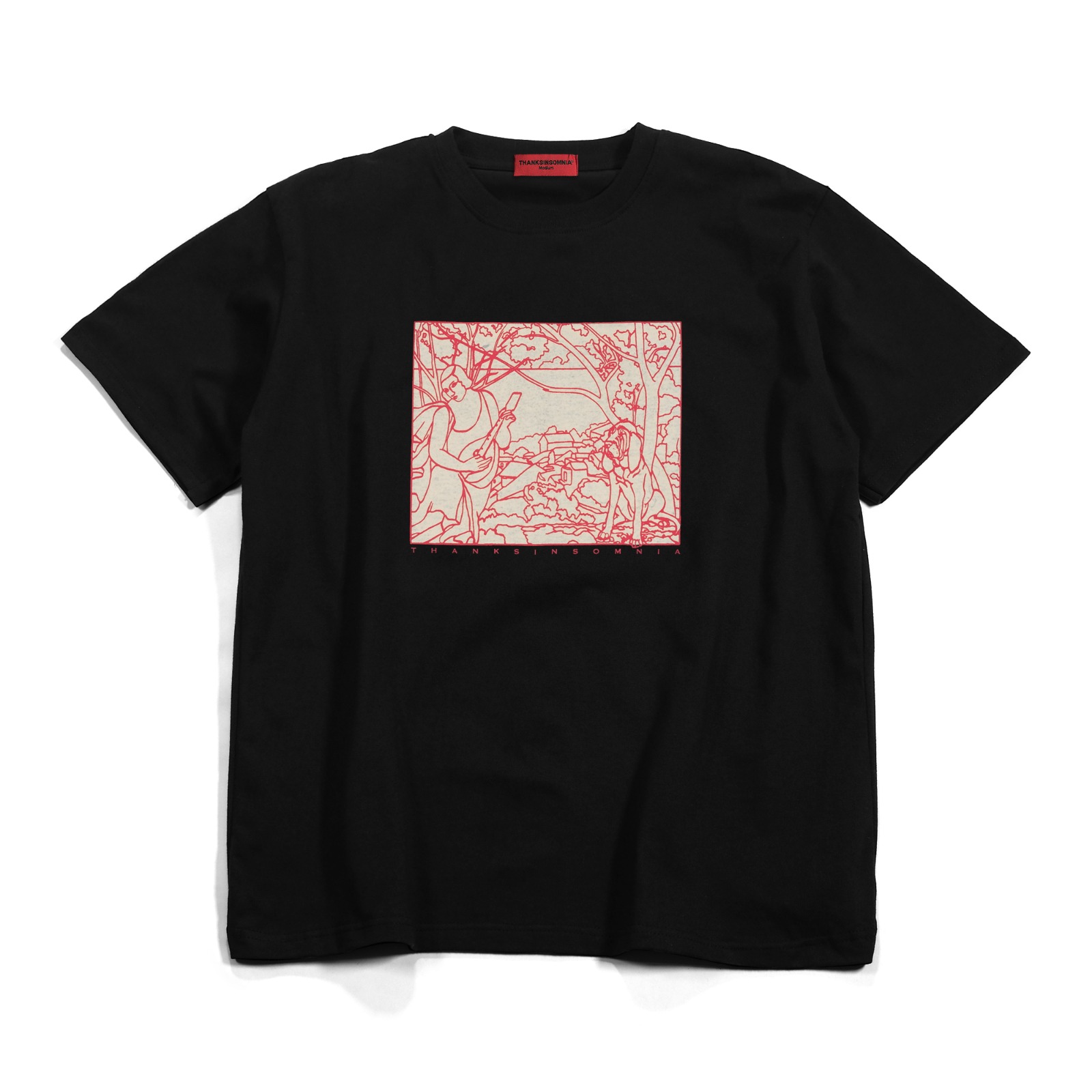 Tshirt Freyaline Black Thanksinsomnia