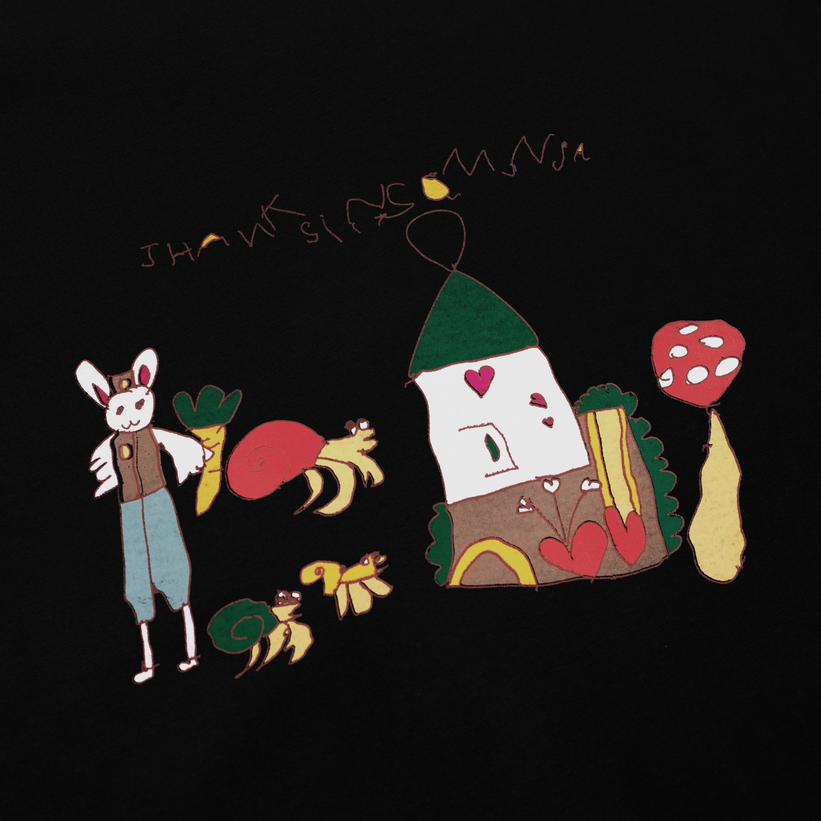Tshirt Glenia Black Thanksinsomnia