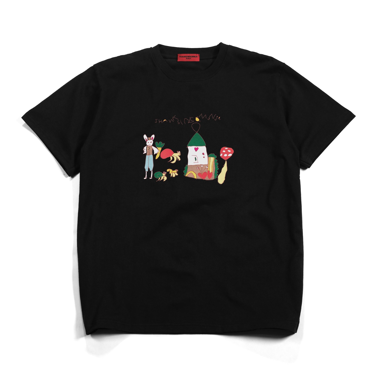 Tshirt Glenia Black Thanksinsomnia
