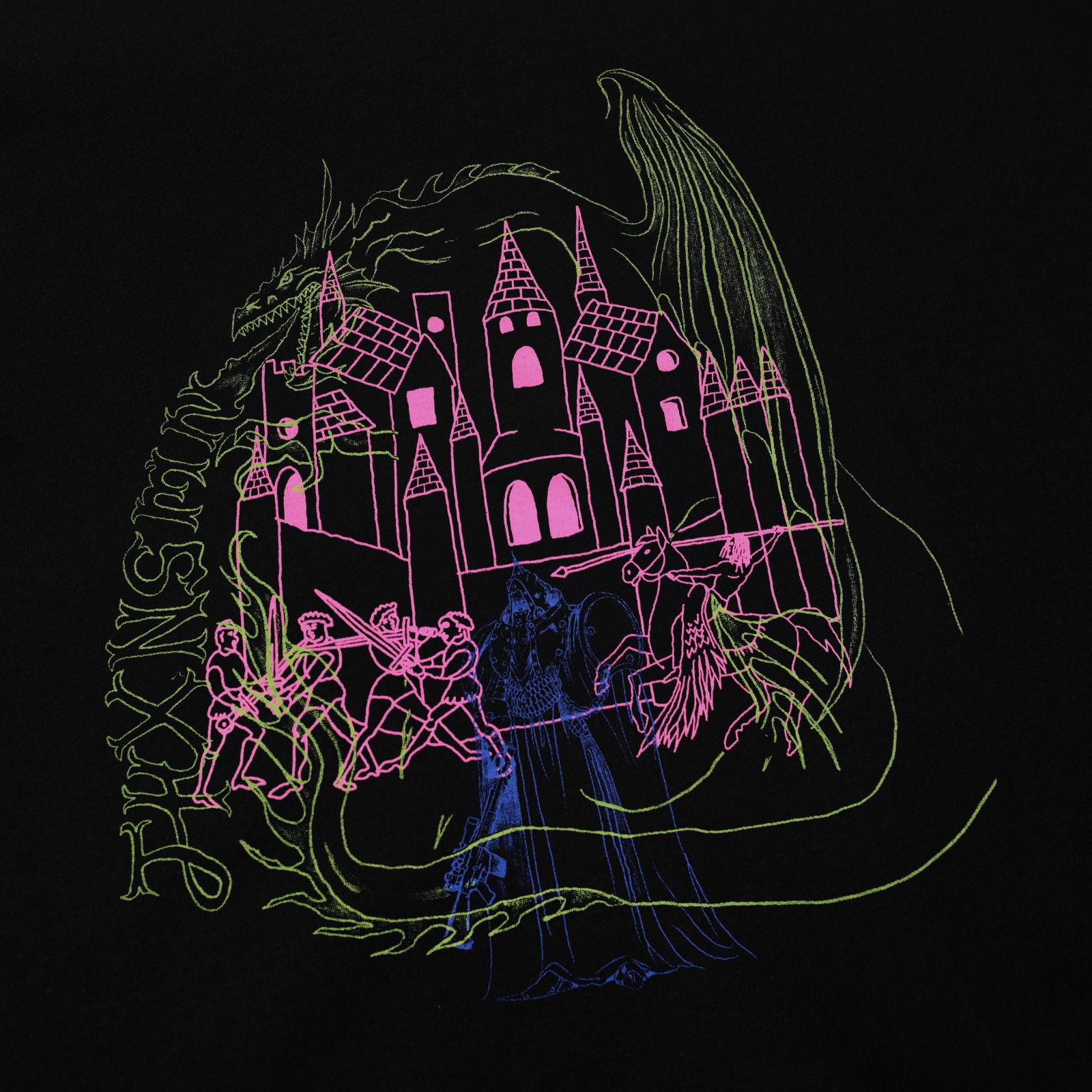 Tshirt Hyliane Black Thanksinsomnia