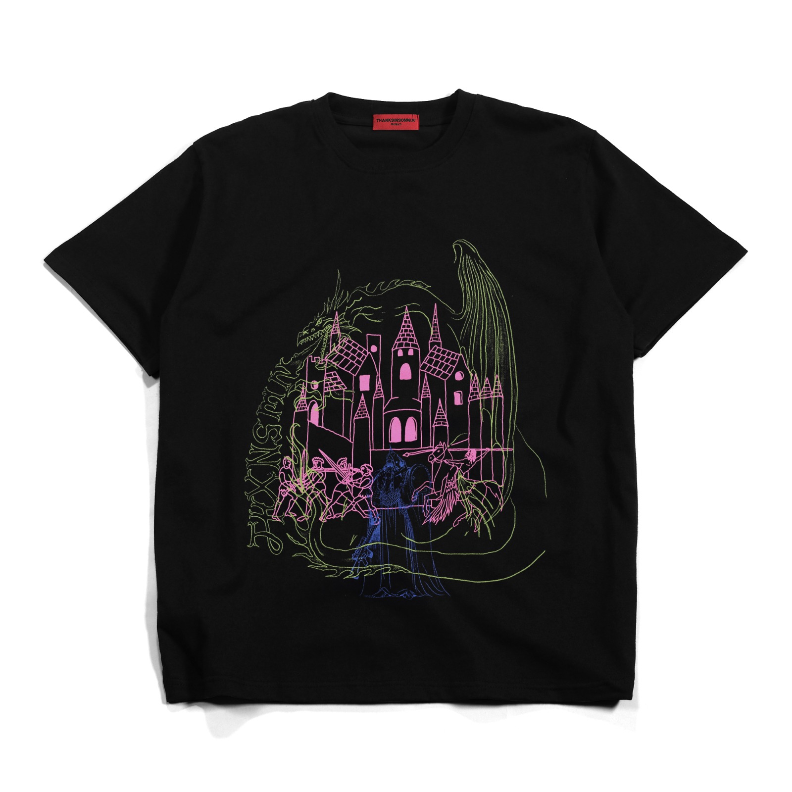 Tshirt Hyliane Black Thanksinsomnia