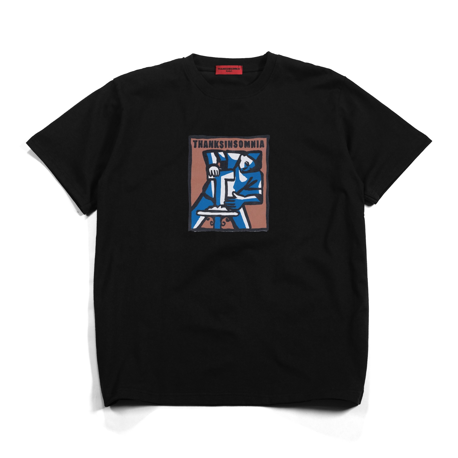 Tshirt Hyerine Black Thanksinsomnia