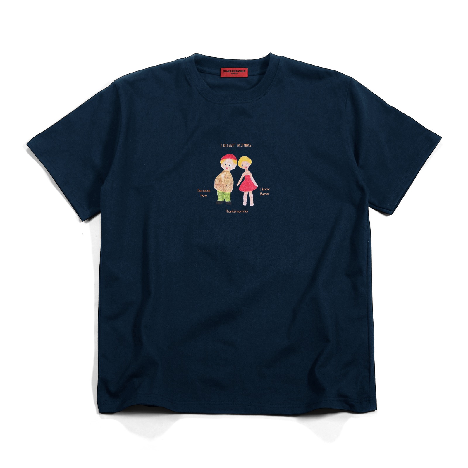 Tshirt Janica Navy Thanksinsomnia