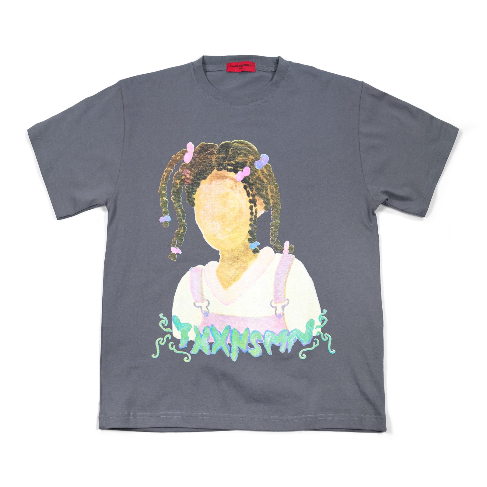 Tshirt Justine Grey Thanksinsomnia