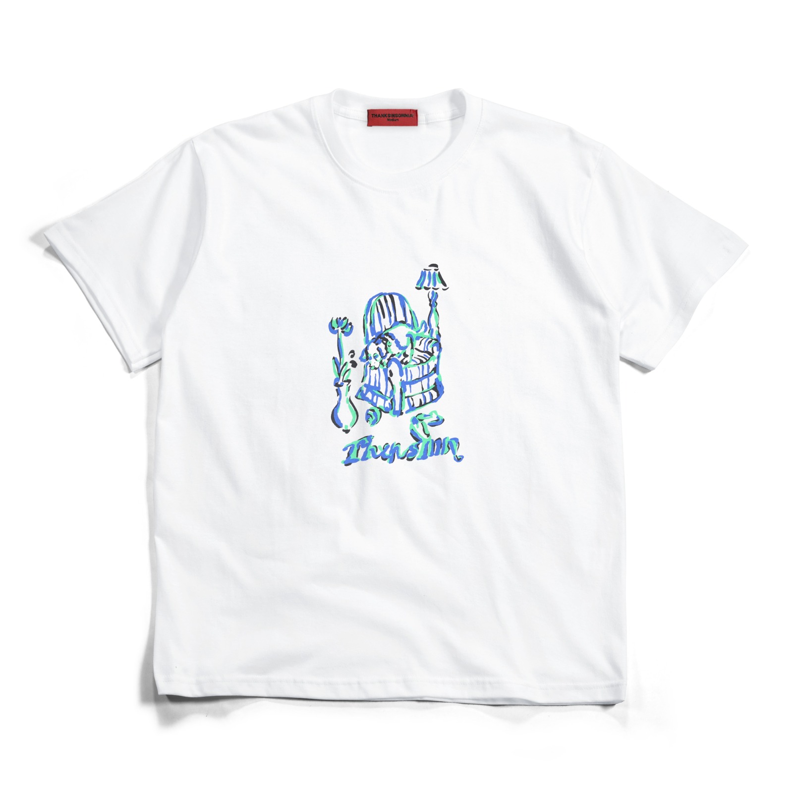 Tshirt Julisezza White Thanksinsomnia
