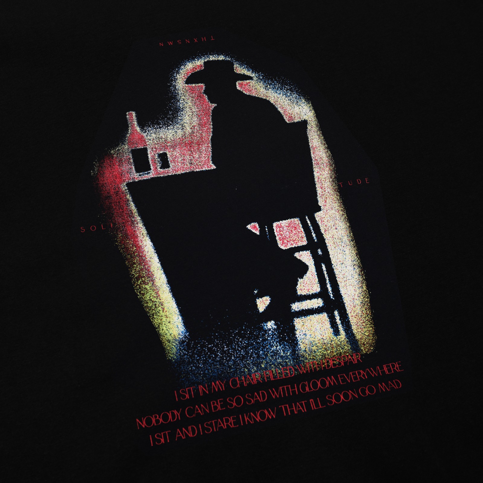 Tshirt Juville Black Thanksinsomnia