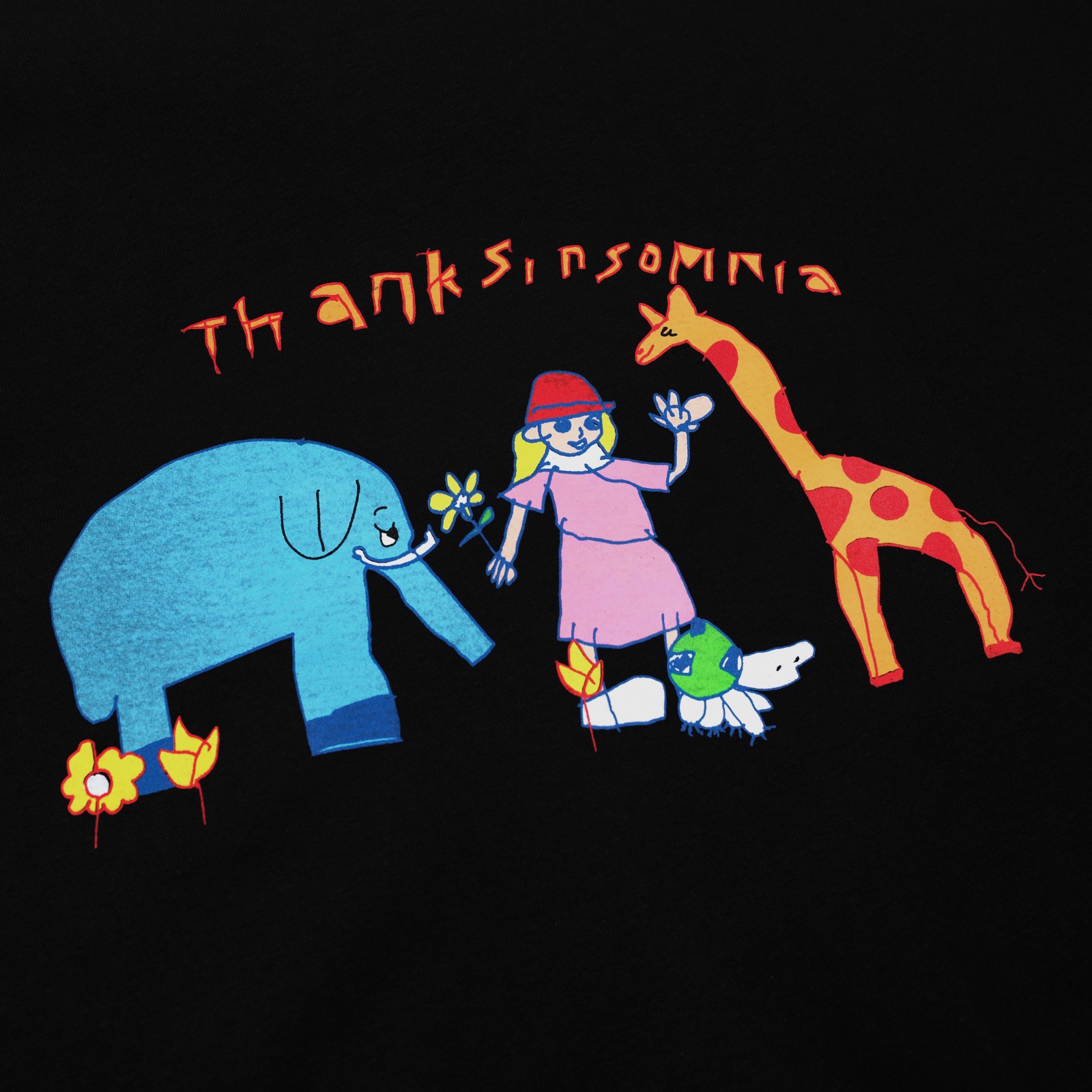 Tshirt Lavessa Black Thanksinsomnia