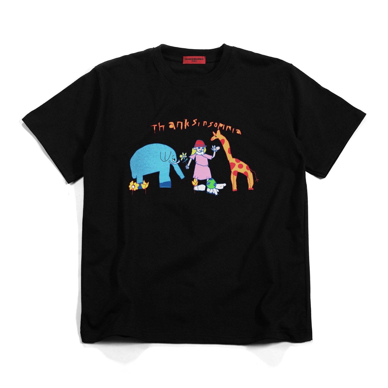 Tshirt Lavessa Black Thanksinsomnia