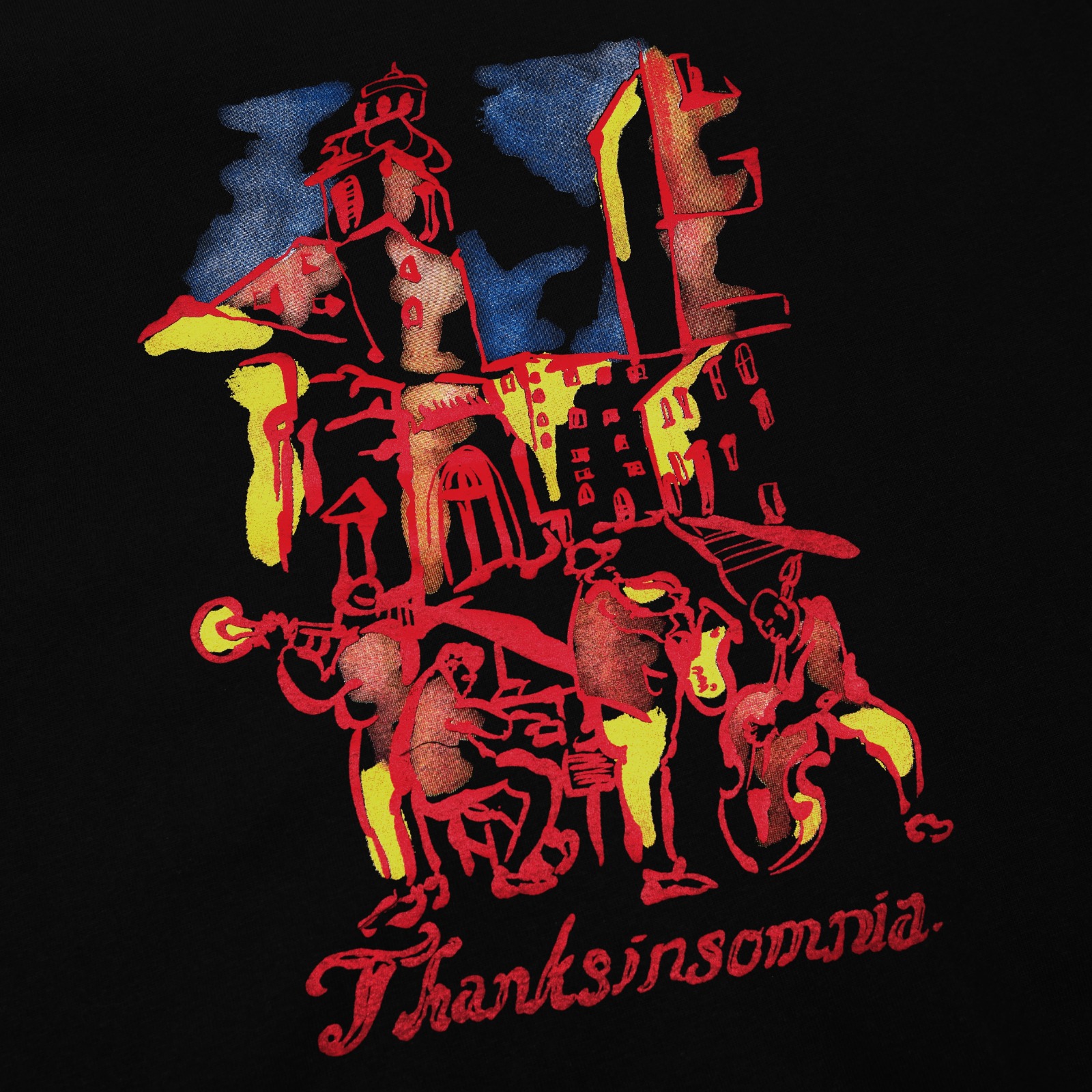 Tshirt Ludora Black Thanksinsomnia