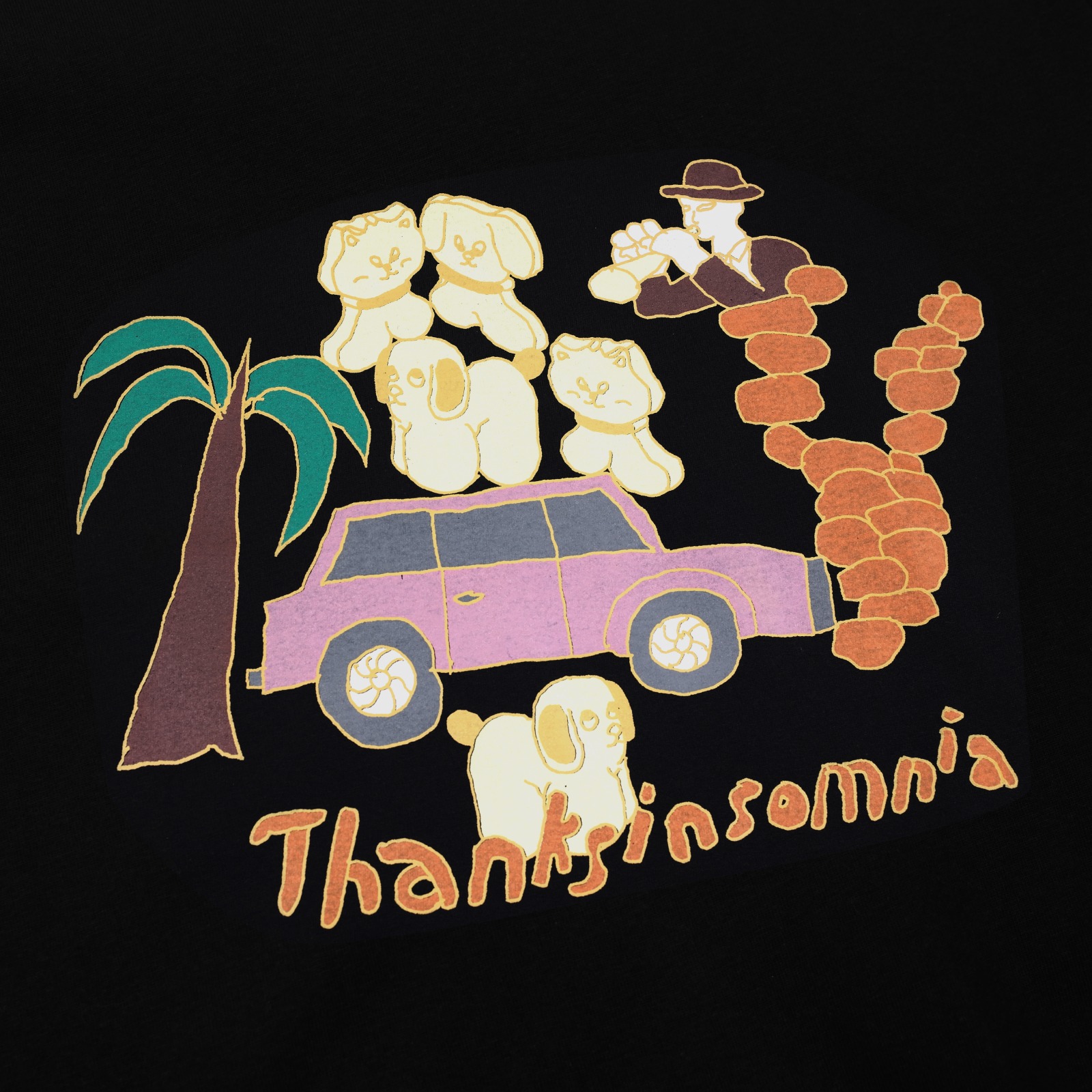 Tshirt Neora Black Thanksinsomnia
