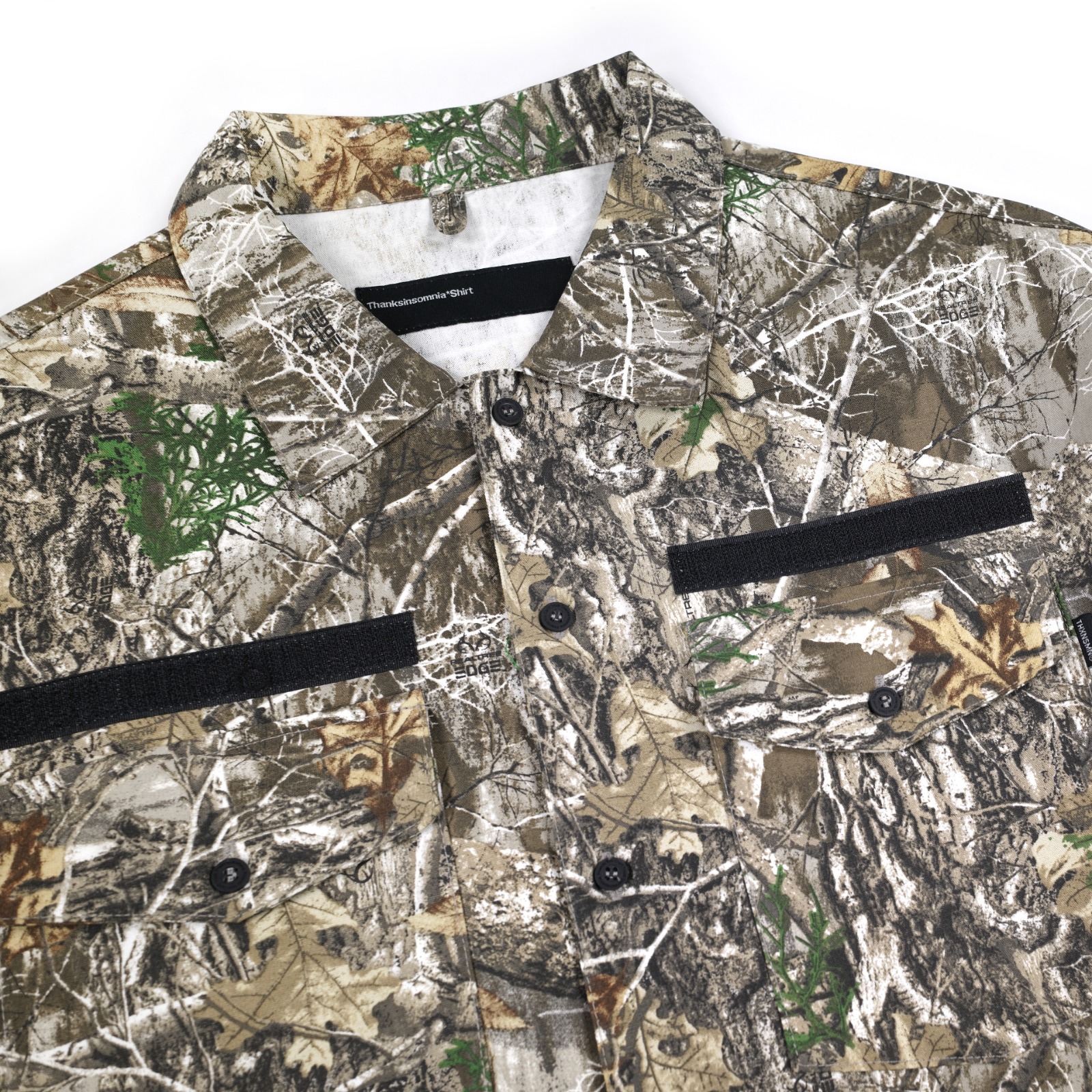 Utility Overshirt Pearline Woodland Camo Thanksinsomnia