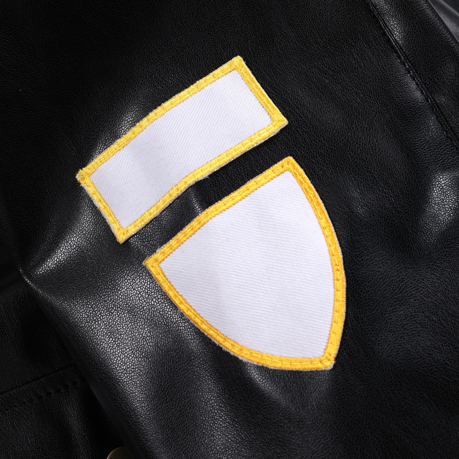 Synthetic Leather Jacket Vetrizya Black 02 Thanksinsomnia