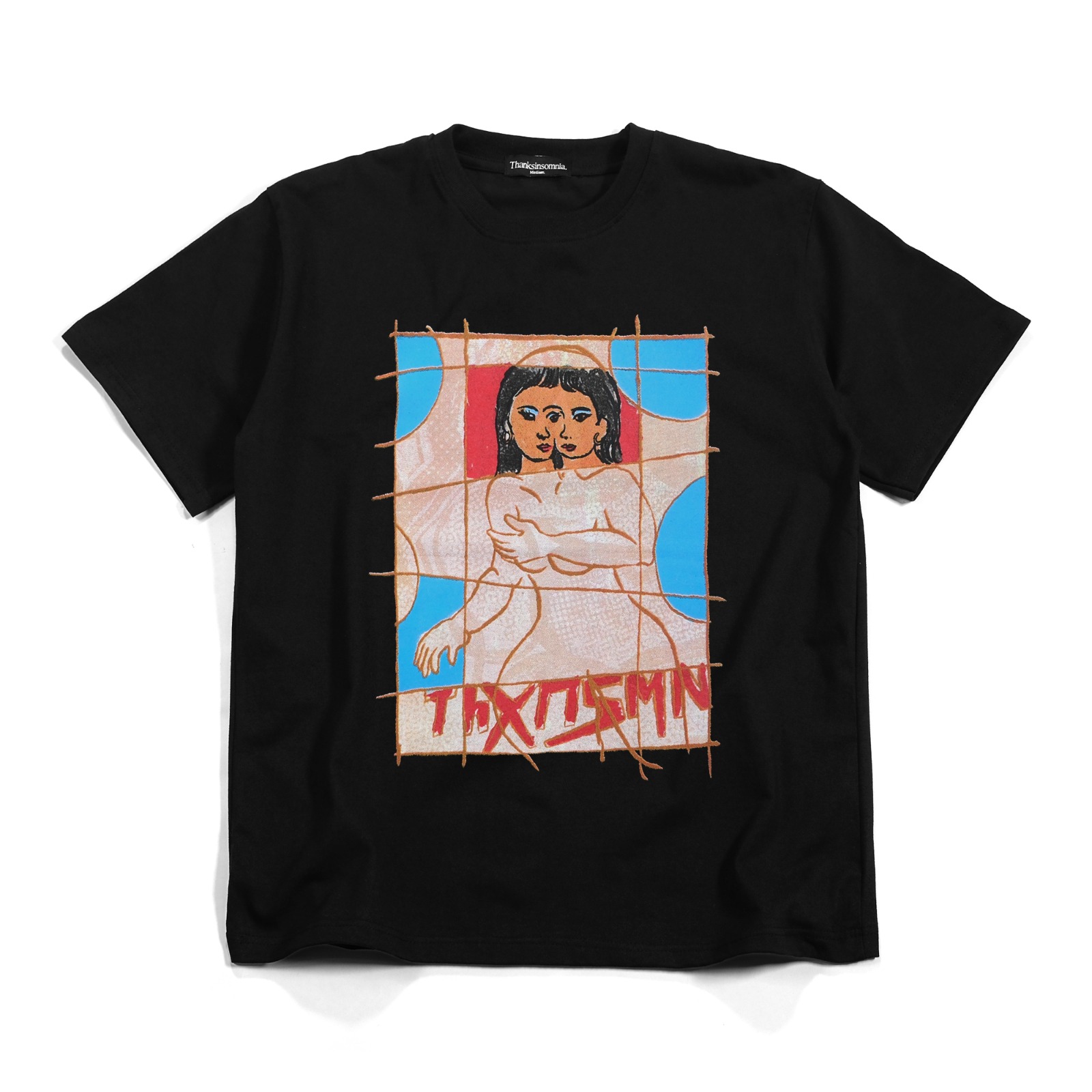 Tshirt Evolia Black Thanksinsomnia
