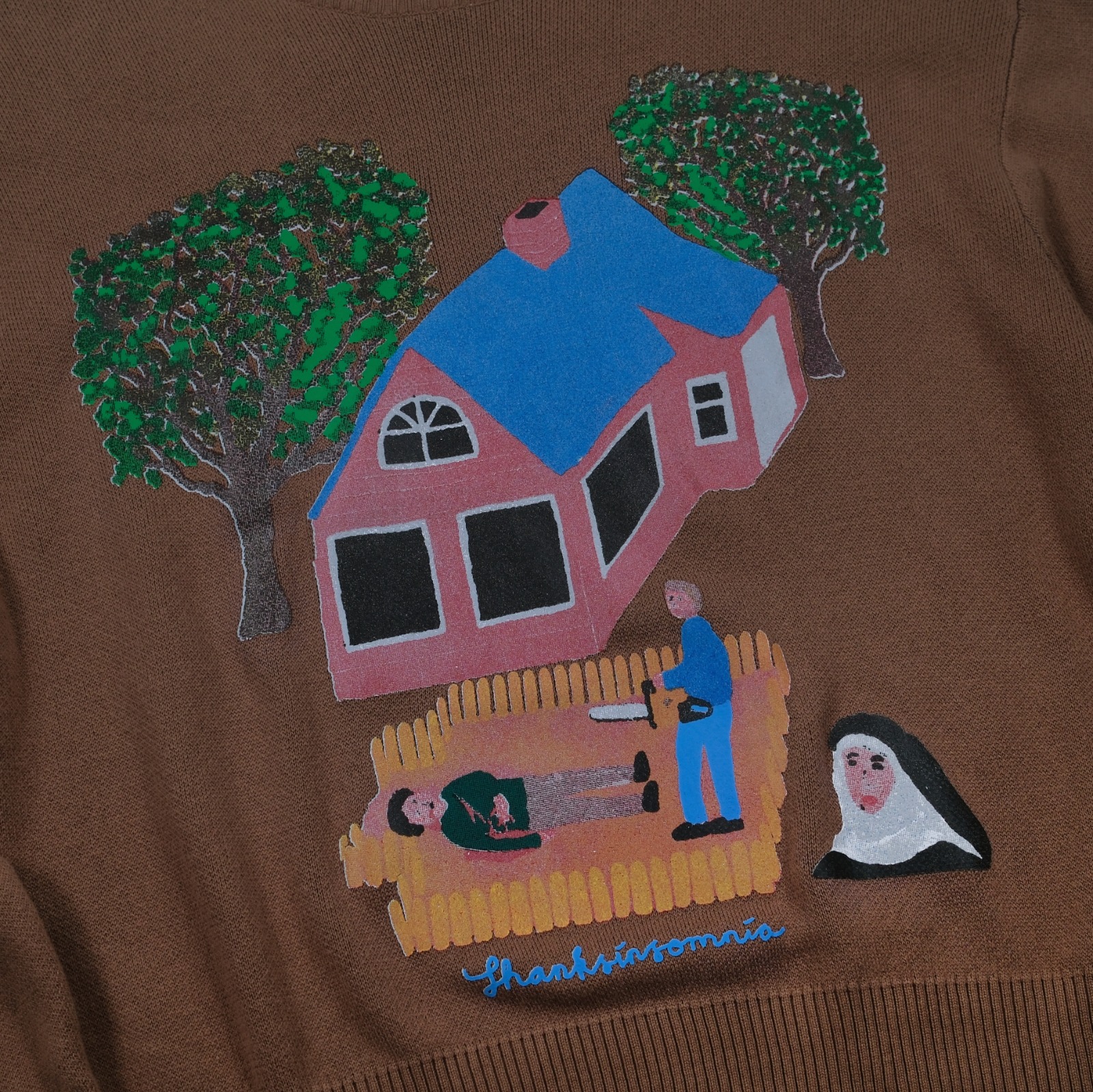 Sweater Fenixia Dark Brown Thanksinsomnia