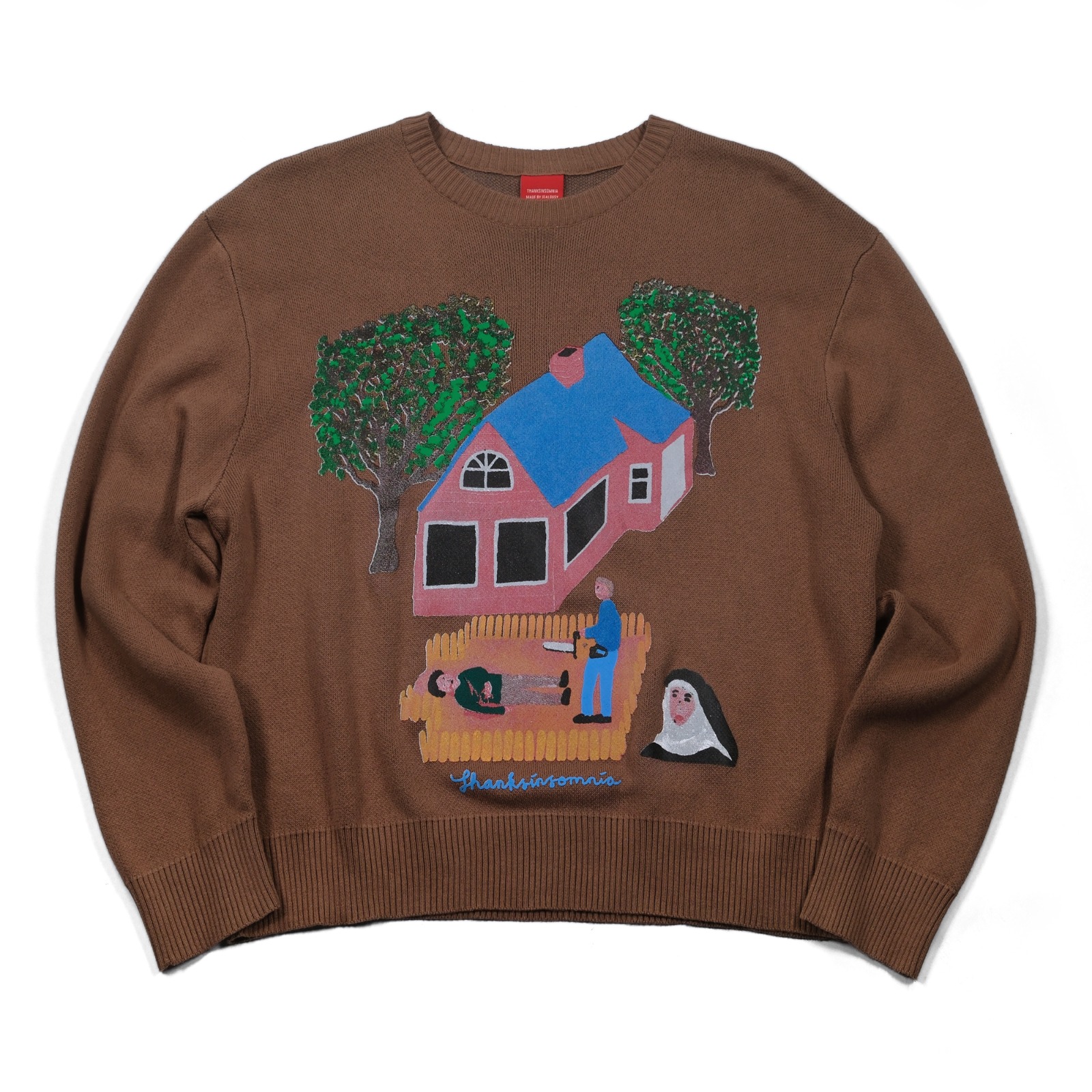 Sweater Fenixia Dark Brown Thanksinsomnia