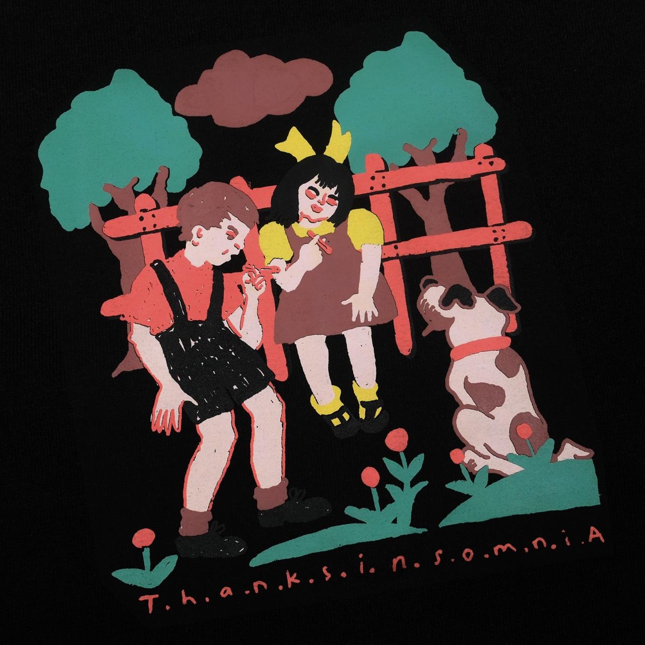 Tshirt Isonne Black Thanksinsomnia
