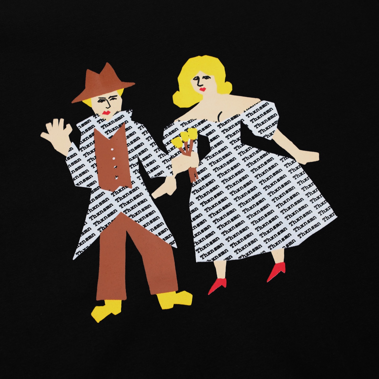 Tshirt Gwen Black Thanksinsomnia