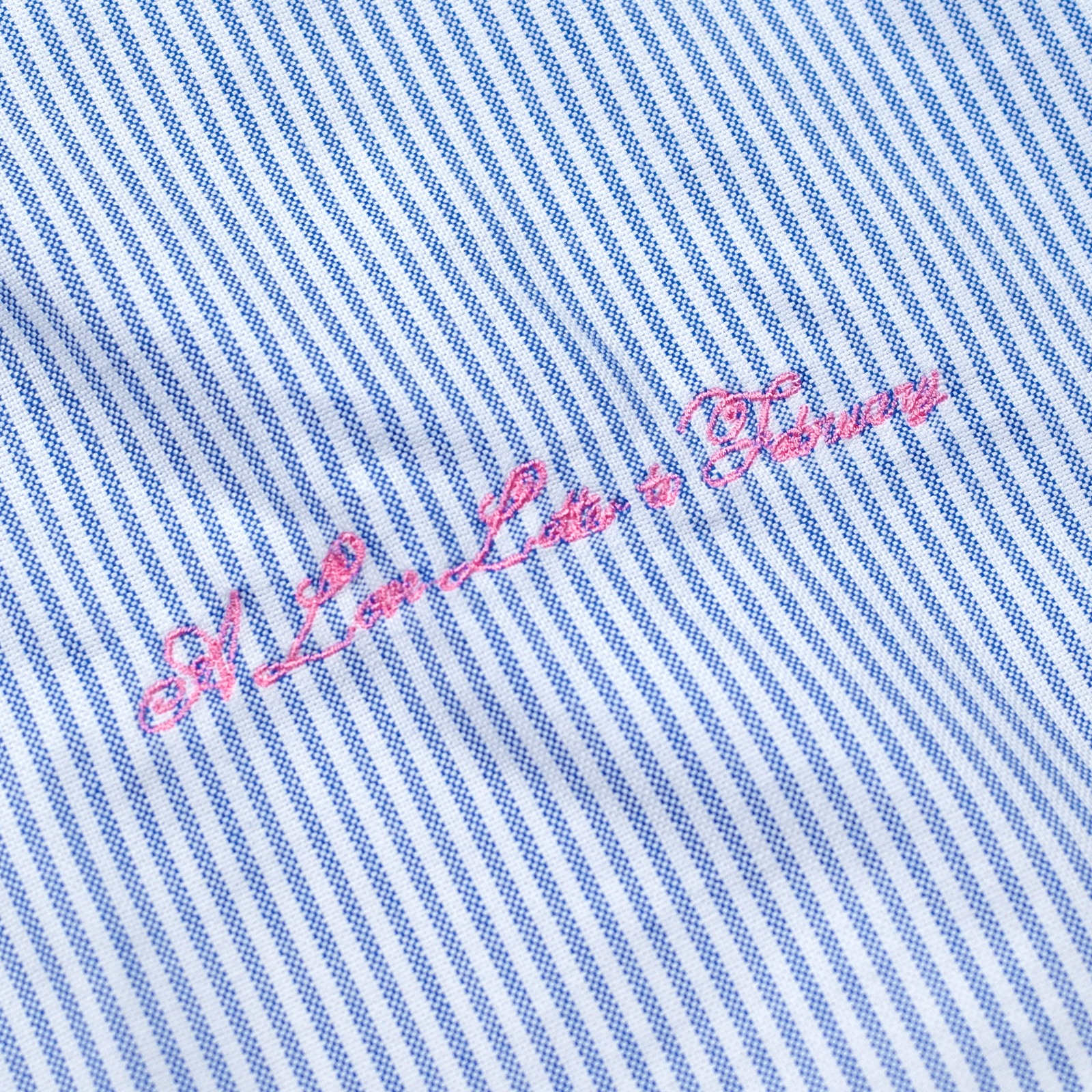 01 Long Shirt Hannela Striped Blue Thanksinsomnia