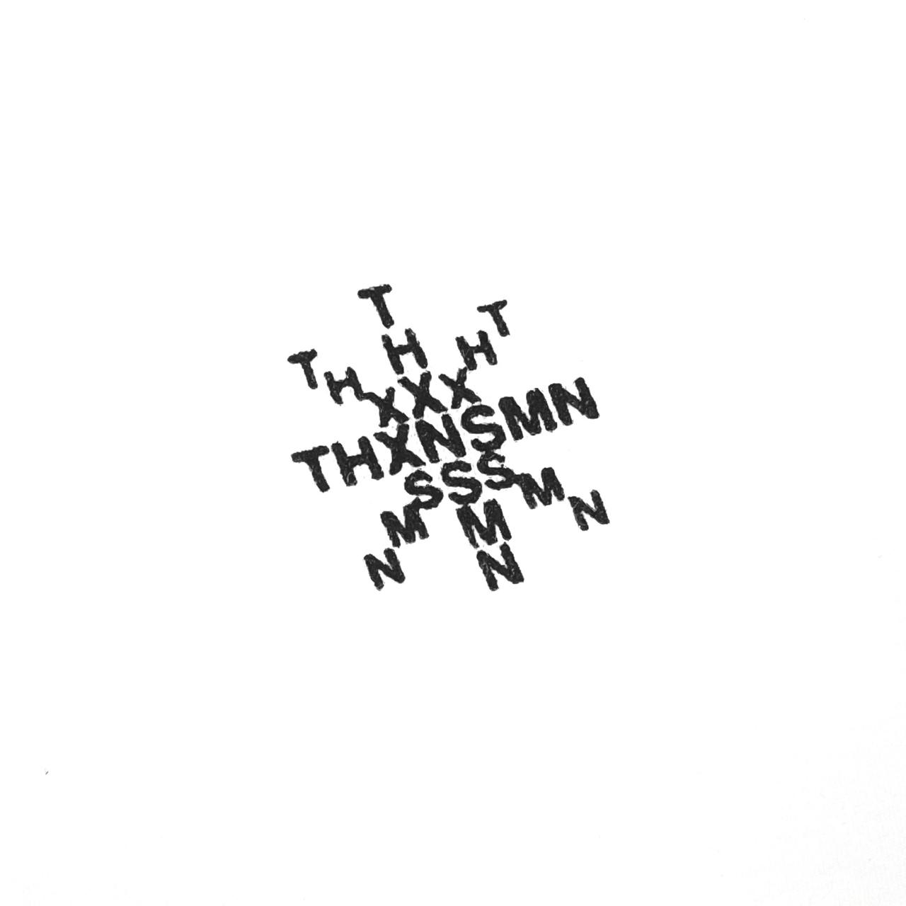Tshirt Typo Senerva White Thankisnsomnia