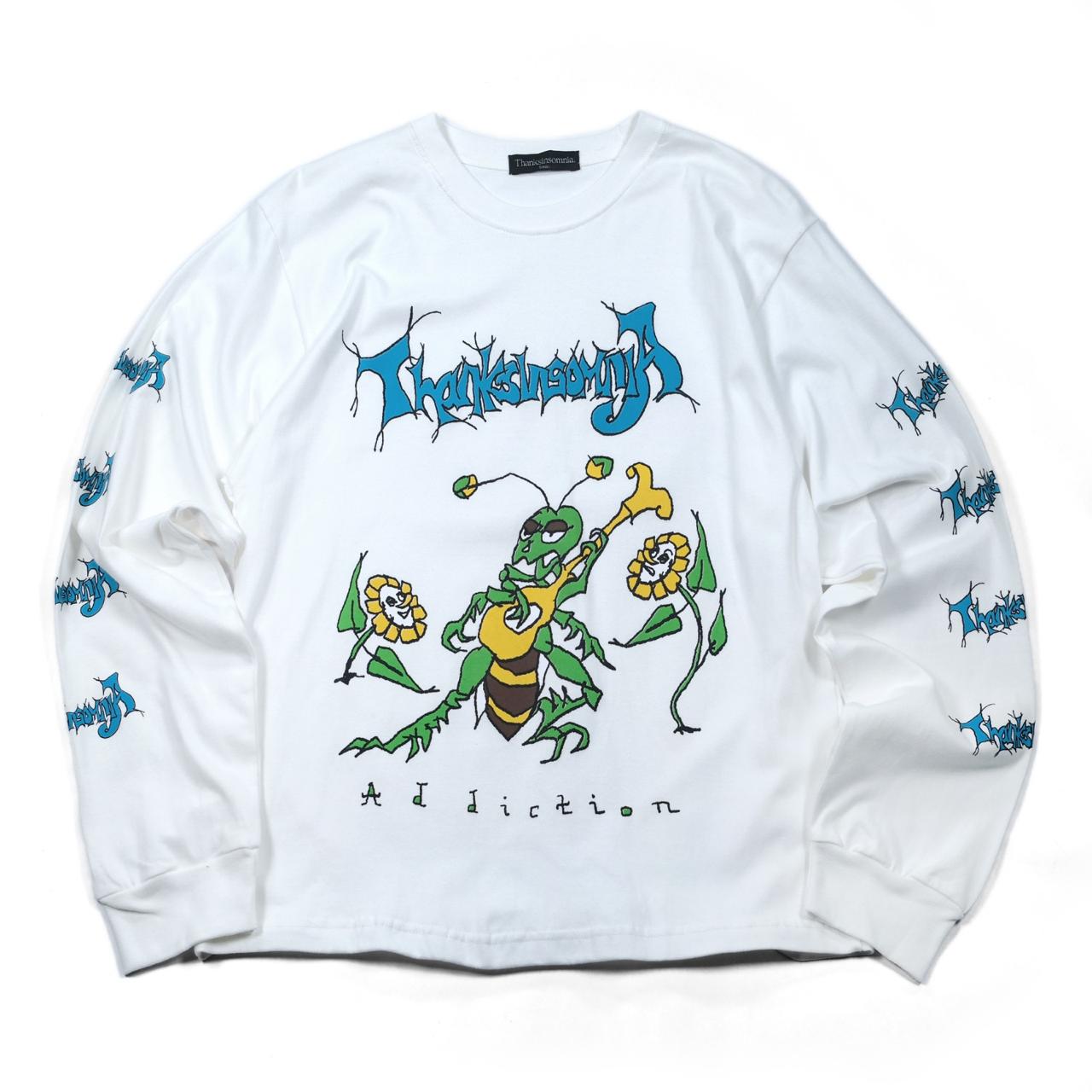 Longsleeve Rainelle White Thanksinsomnia