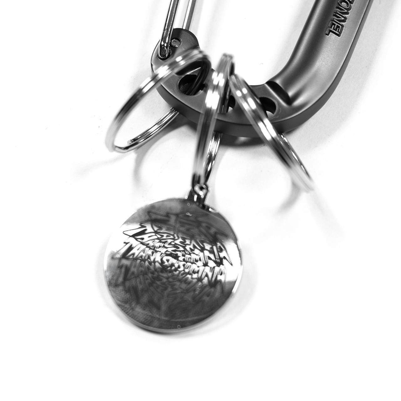 Carabiner keychain Pelmerry Black Thanksinsomnia