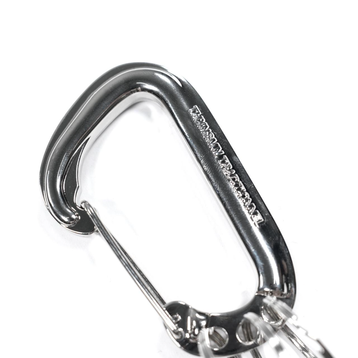 Carabiner Keychain Pelmerry Silver Thanksinsomnia