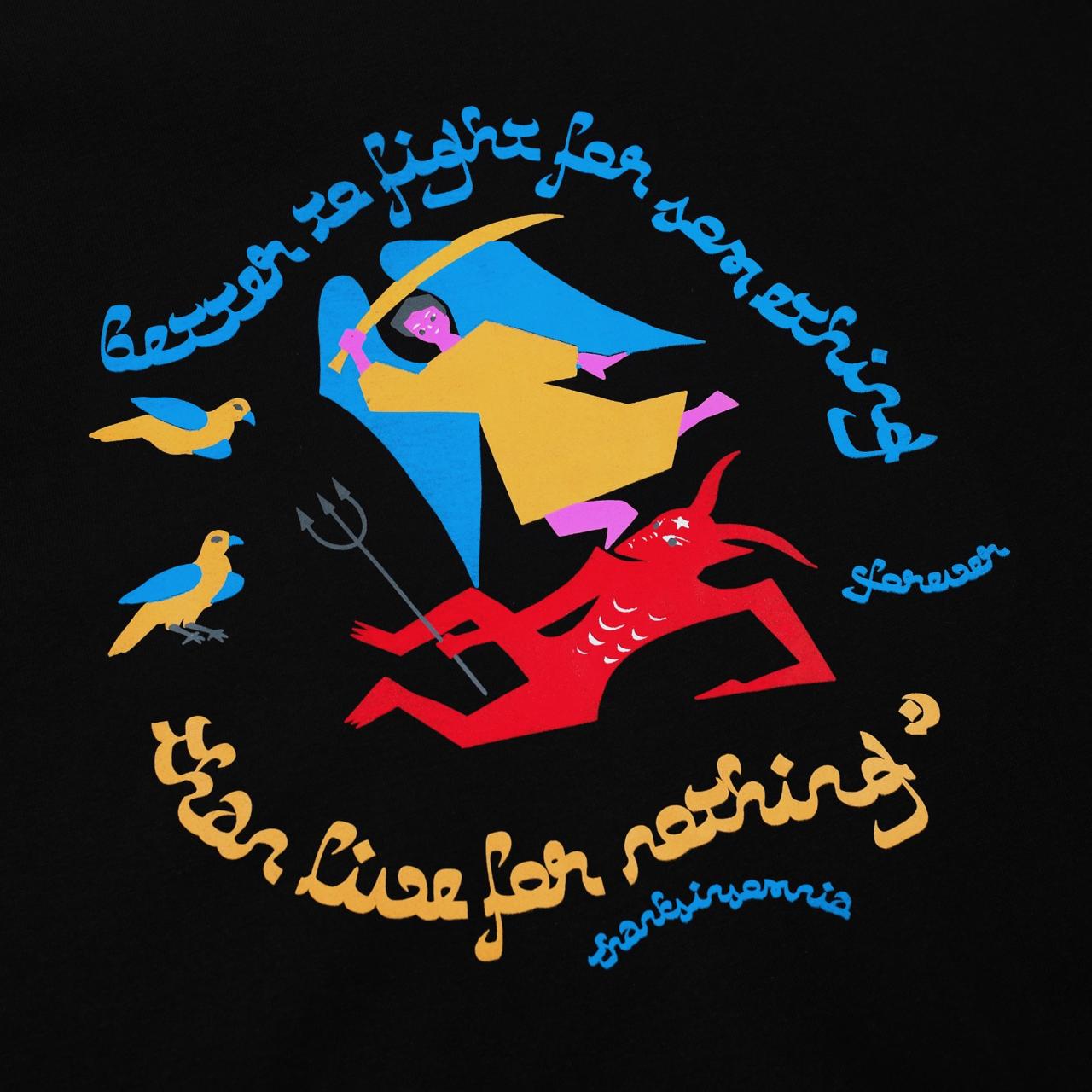 Tshirt Francille Black Thanksinsomnia