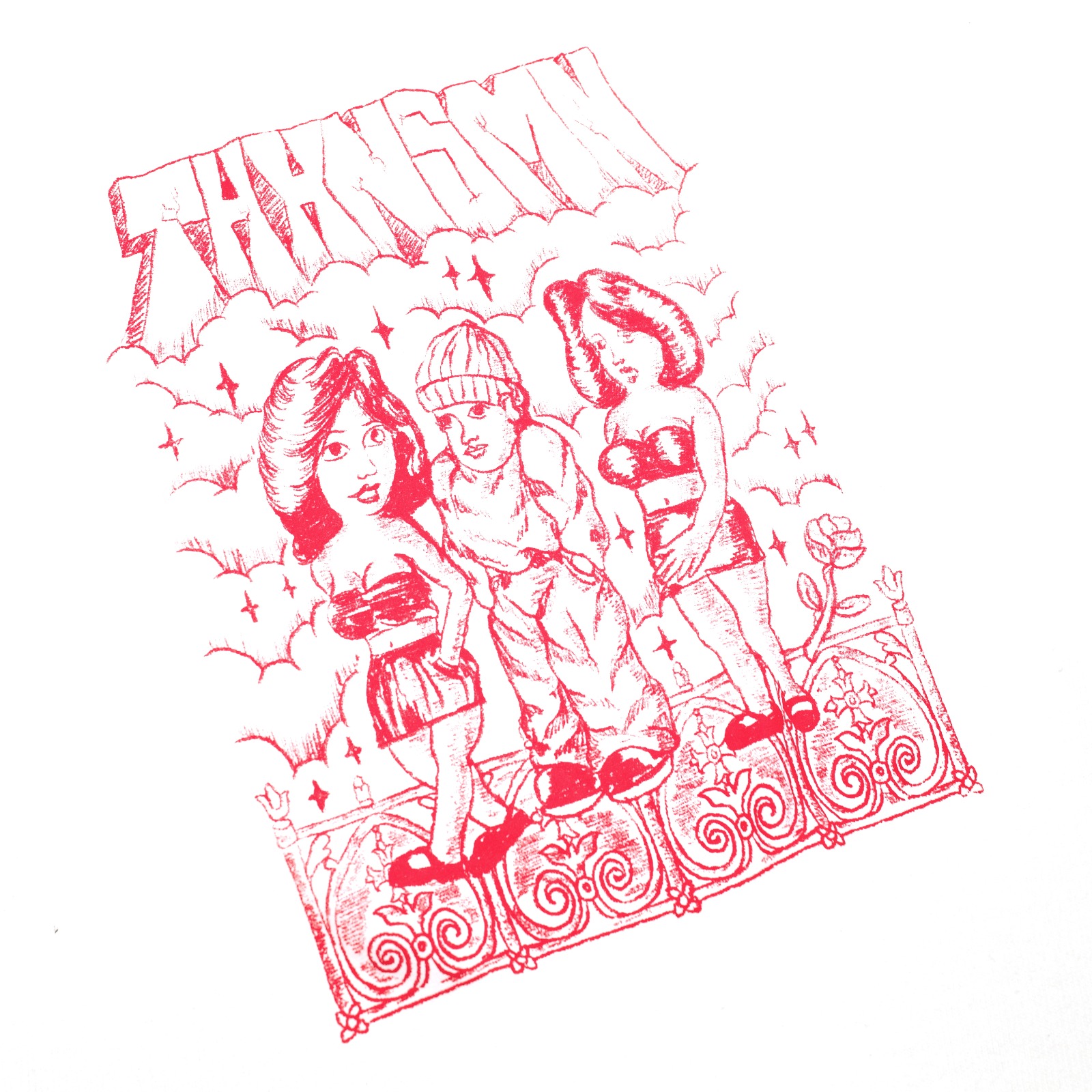Longsleeve Elinette White Thanksinsomnia