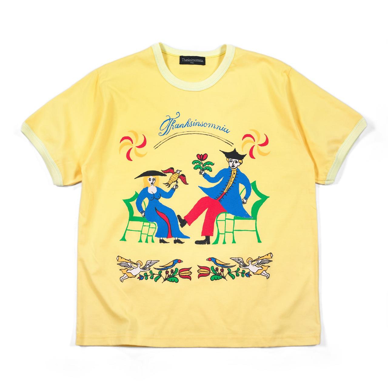 Tshirt Fharika Yellow Thanksinsomnia