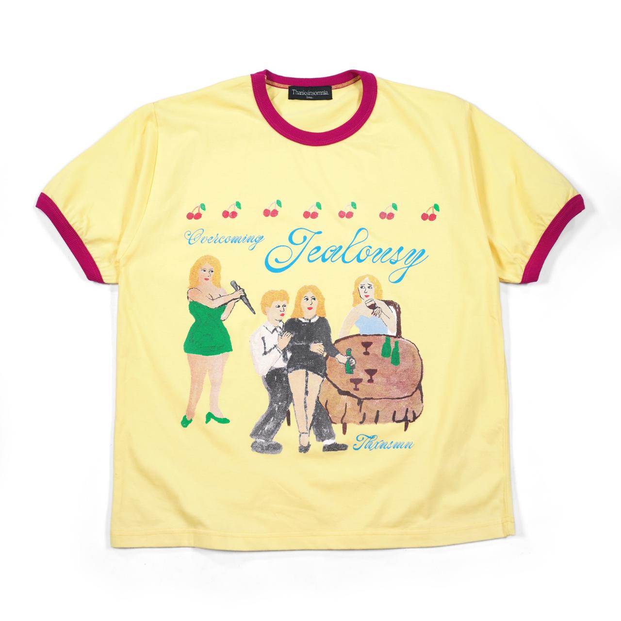 Tshirt Ghilia Yellow Thanksinsomnia