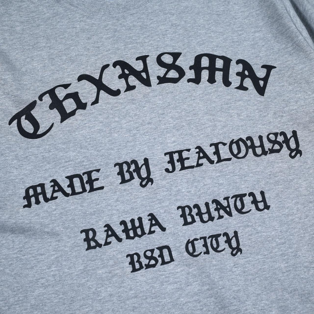 Tshirt Typo Levine Black Grey Thanksinsomnia