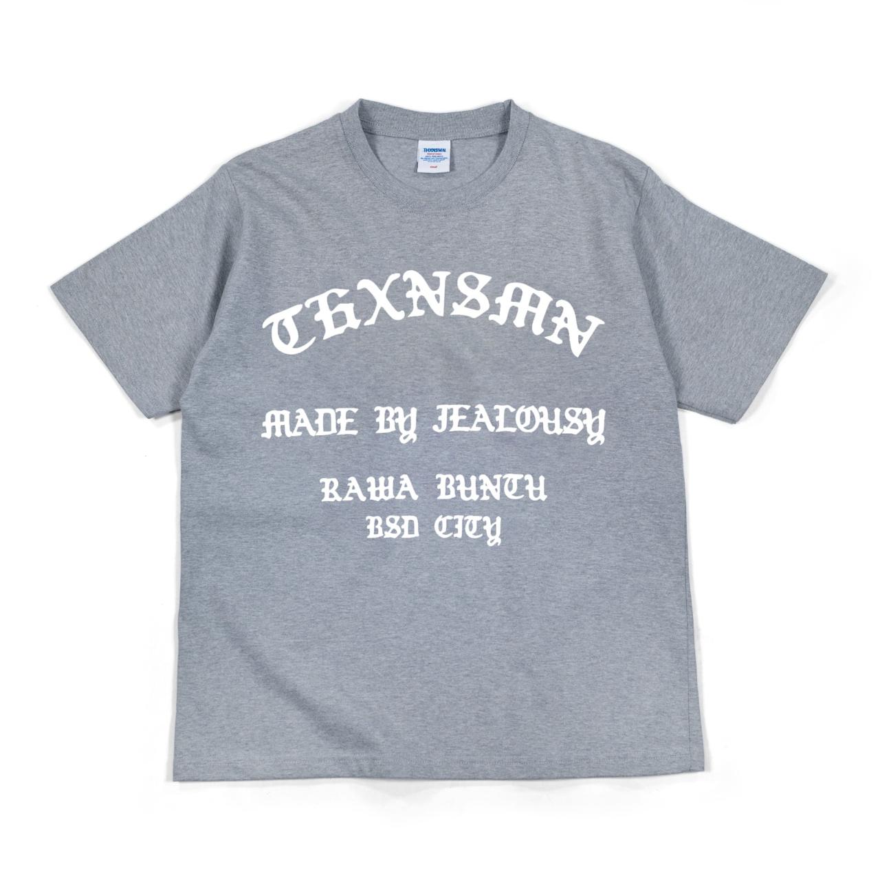 Tshirt Typo Levine White Grey Thanksinsomnia