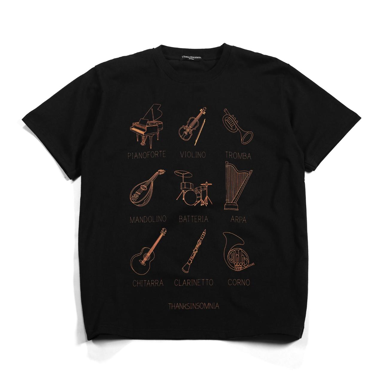 Tshirt Gretcela Black Thanksinsomnia