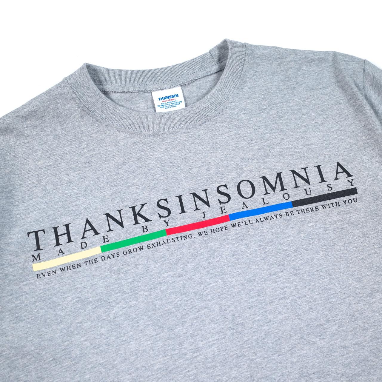 Tshirt Typo Flavienne Grey Thanksinsomnia