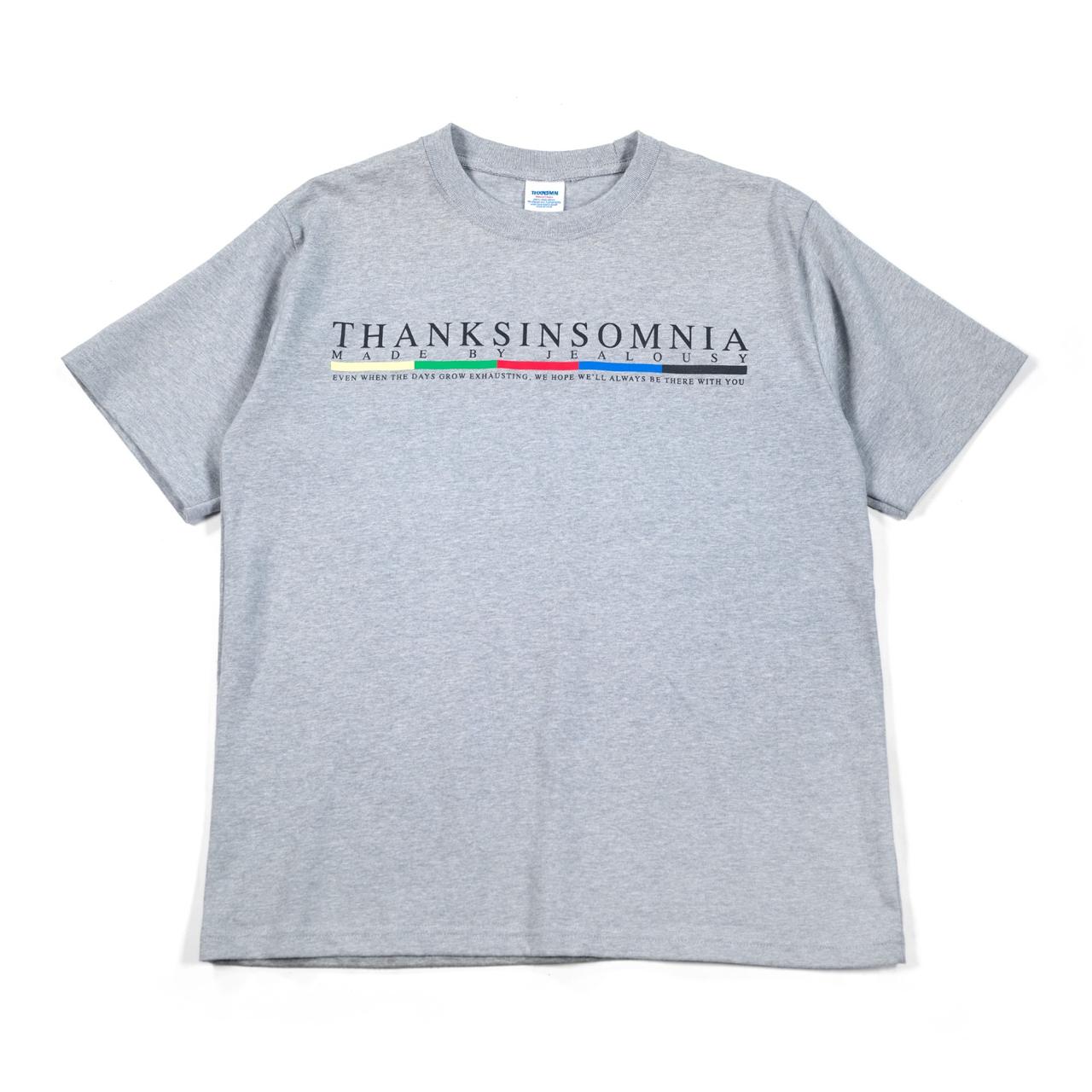 Tshirt Typo Flavienne Grey Thanksinsomnia