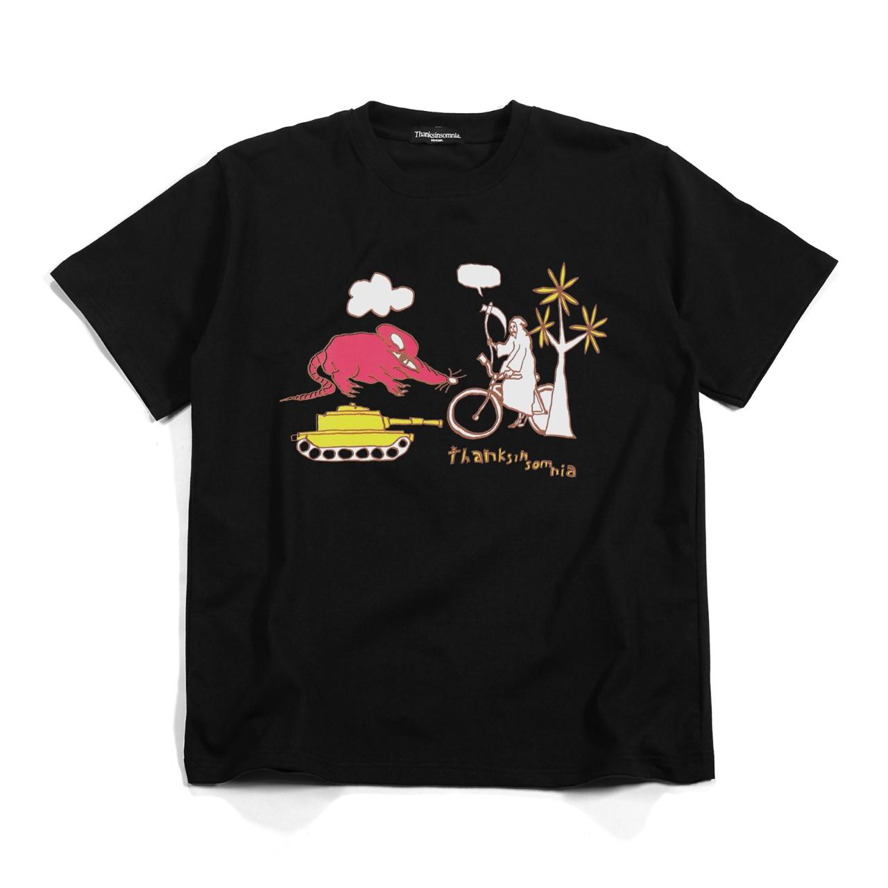 Tshirt Luthyra Black Thanksinsomnia