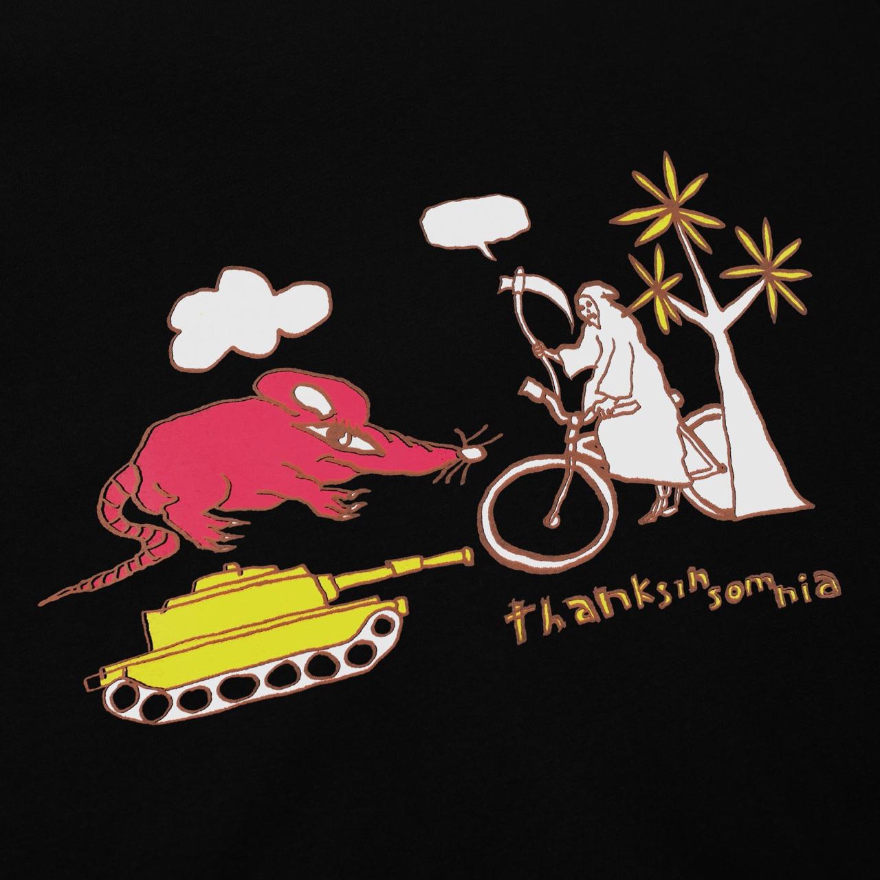 Tshirt Luthyra Black Thanksinsomnia